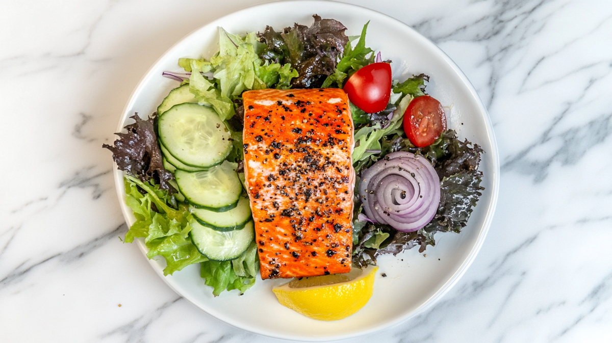 Citrus Grilled Salmon Fillet at Oceanova