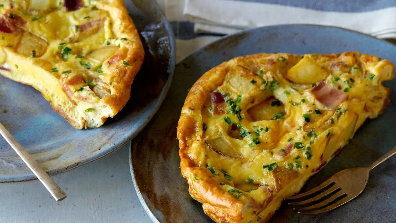 French Traditional Potato Omelette at Oceanova