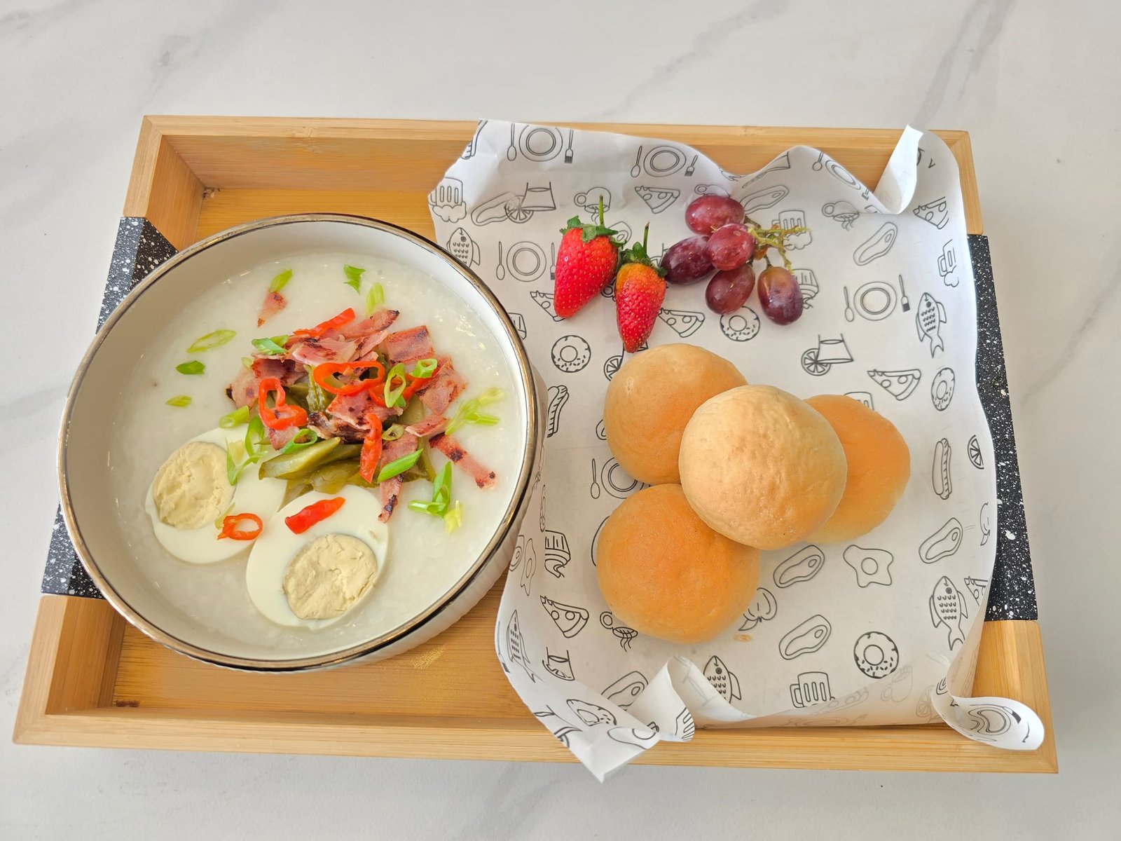 Congee (粥) at Oceanova