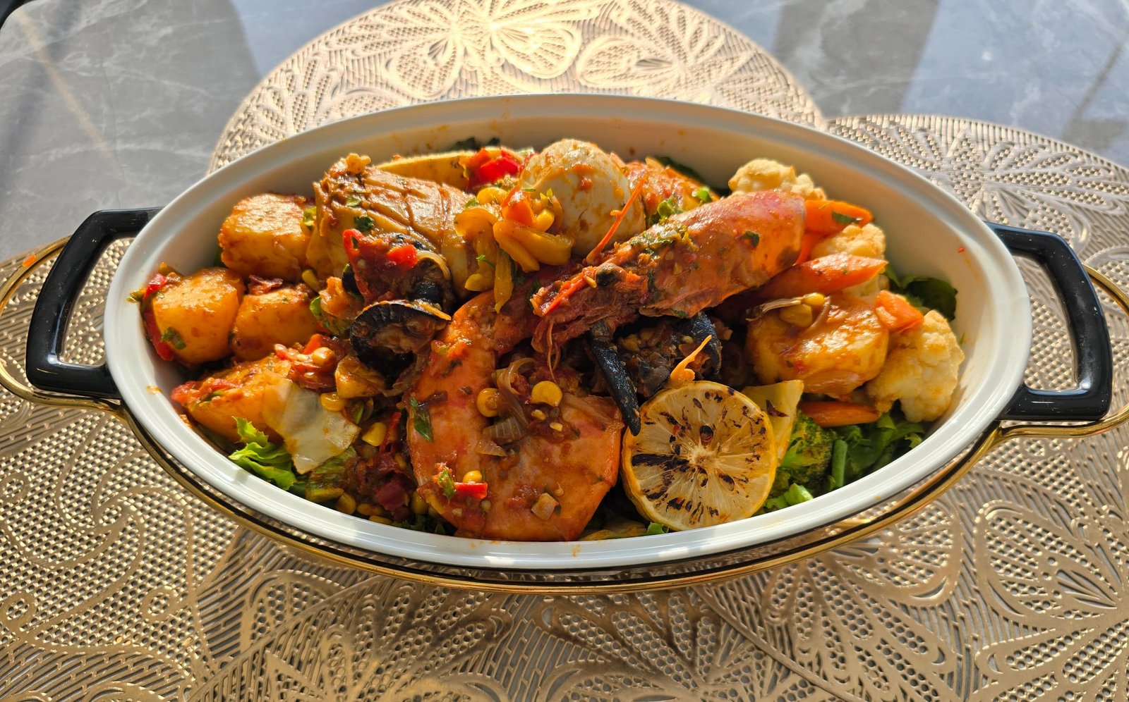 Oceanova Seafood Platter at Oceanova