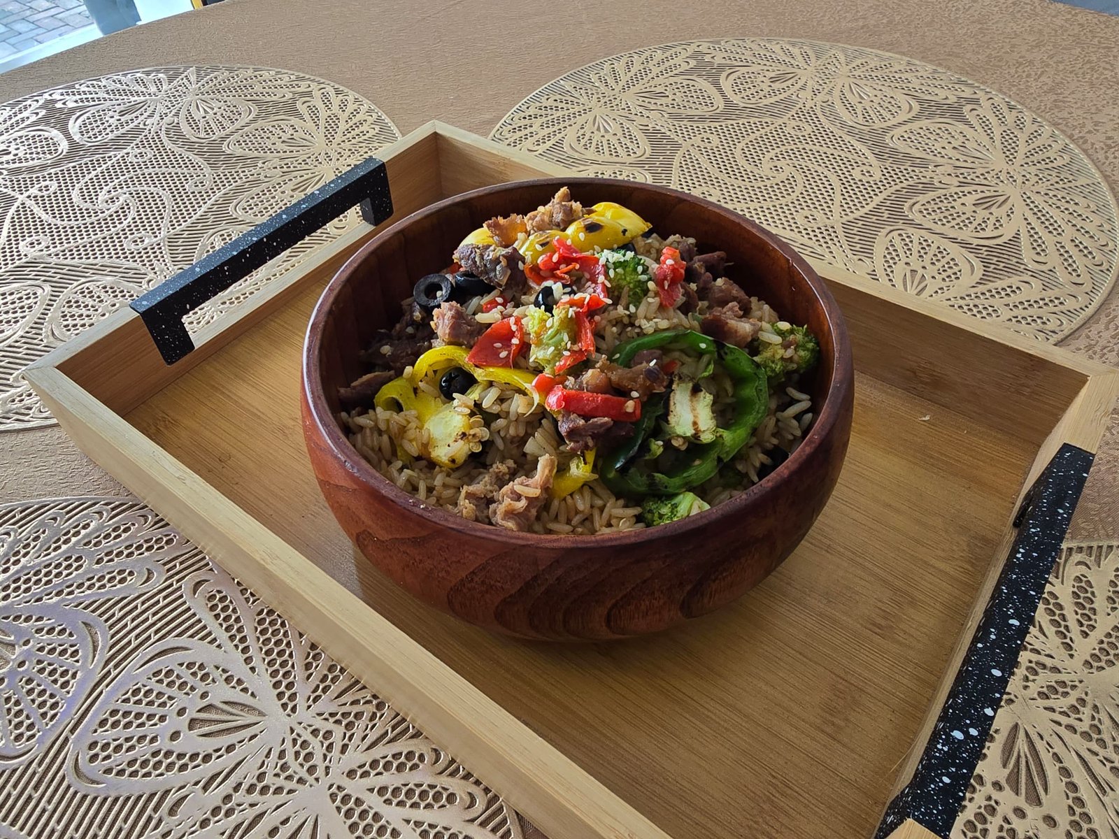 Mongolian Rice at Oceanova