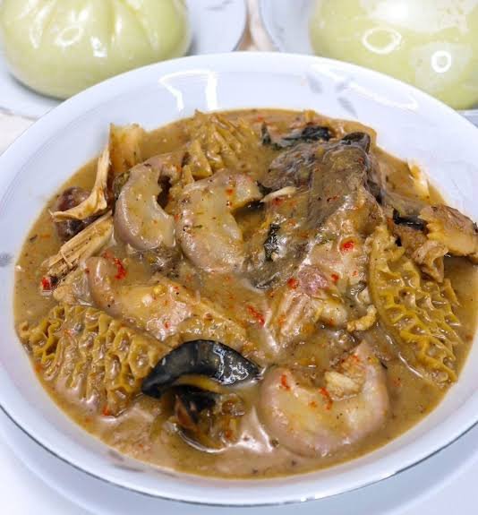 Ofe Nsala Soup at Oceanova