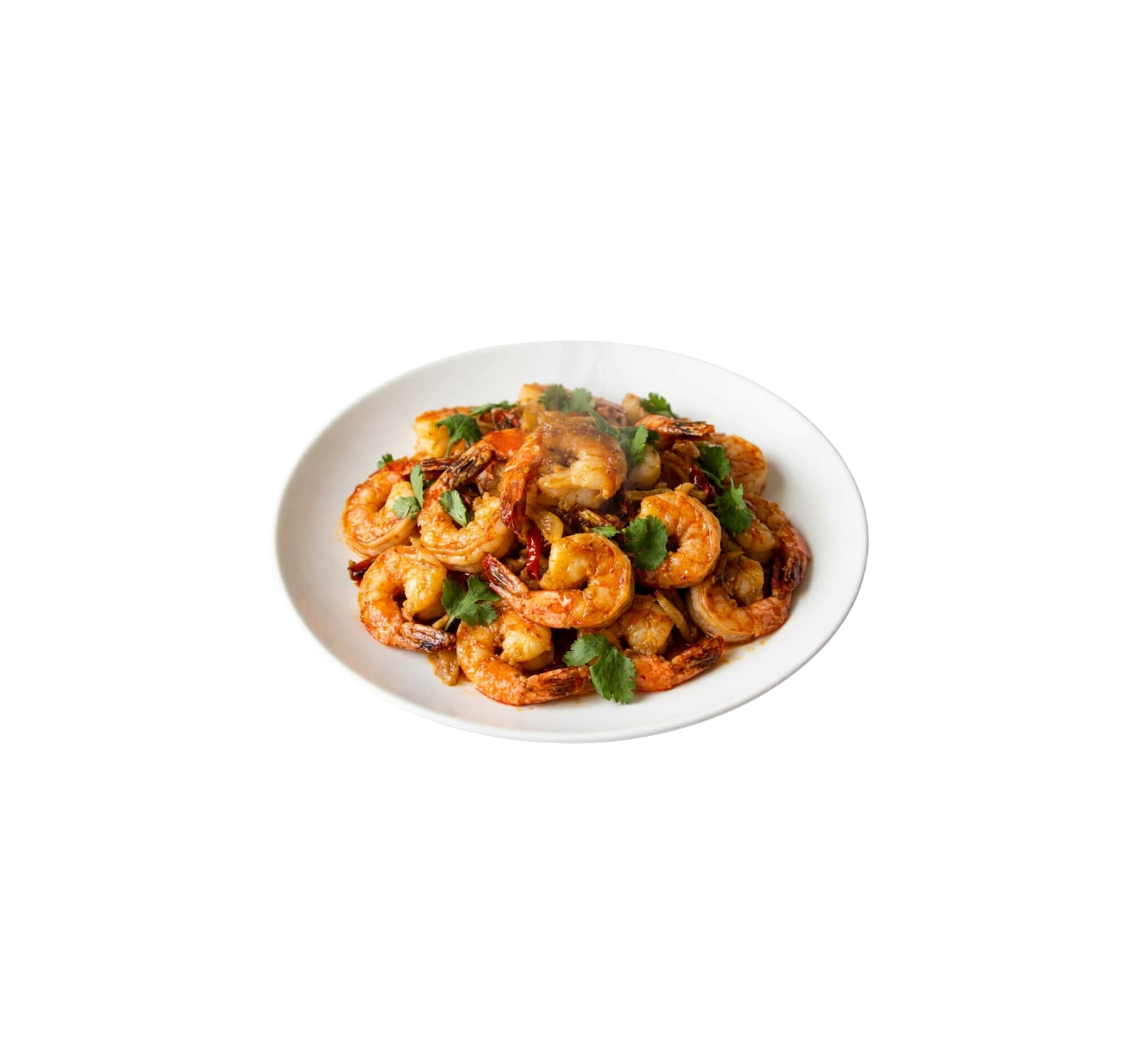 Spicy Thai Shrimps at Oceanova