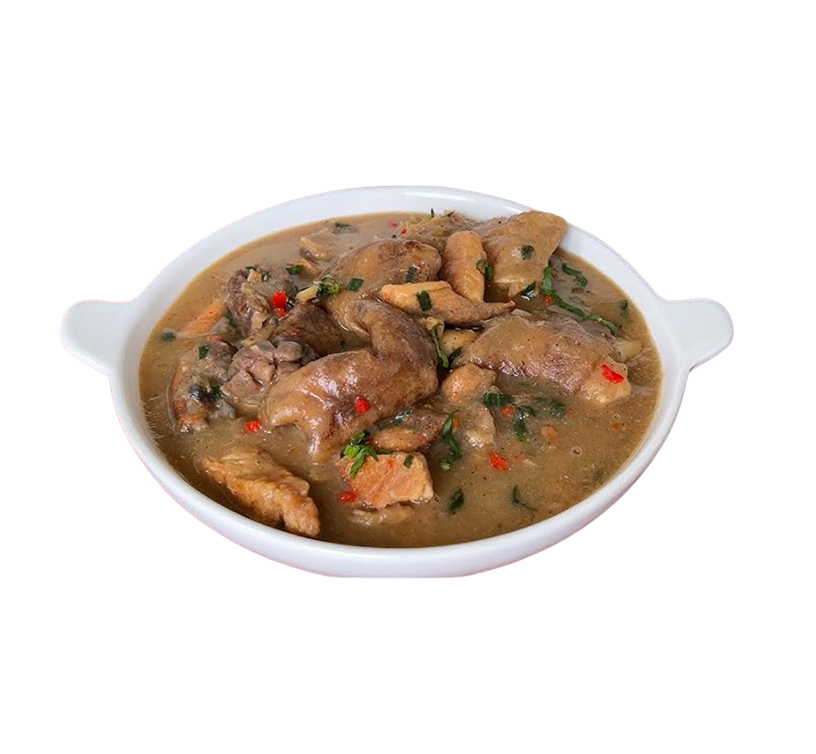 Ofe Nsala Soup at Oceanova
